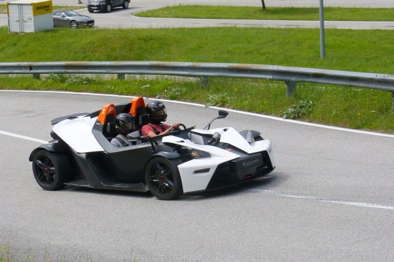 KTM X-Bow - jazda bolidem po torze
