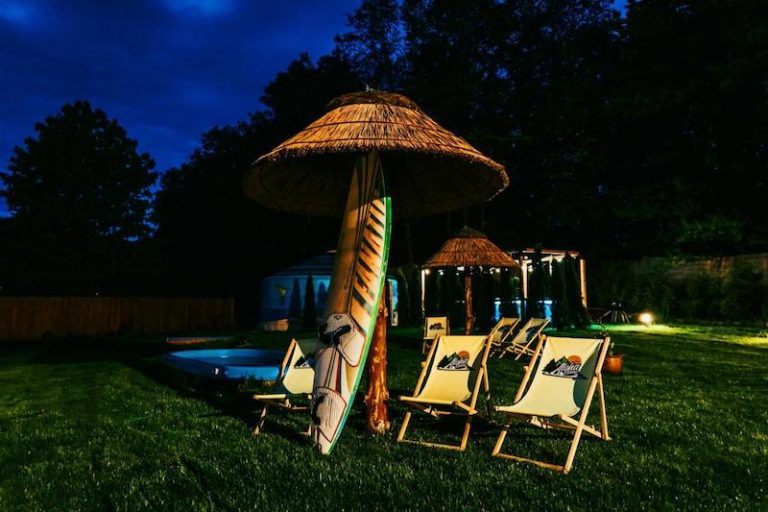 Aloha Glamp - prywatne jacuzzi & sauna