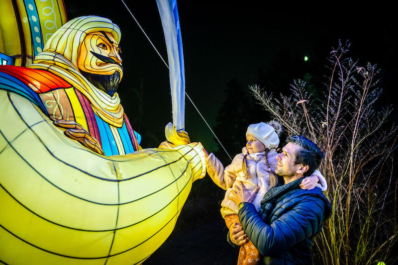 Ogród Świateł Lampa Aladyna